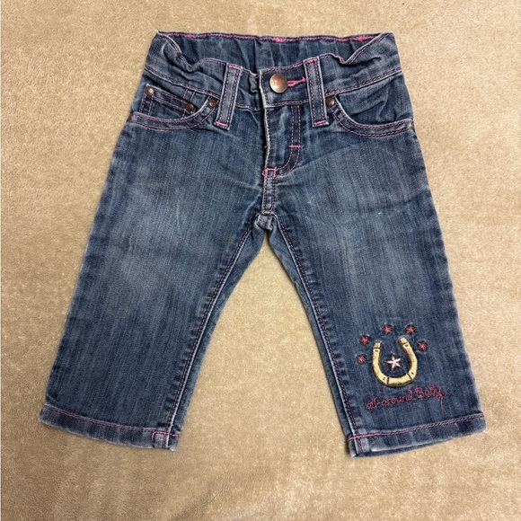 Wrangler Other - Wrangler Infant Girls Jeans with Embroidery
